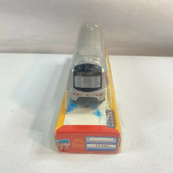 Tins' Toys Metallic Team, City Kids Roadster City Train Express Wheel VTG Rare - Picture 2 of 10